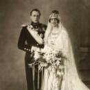Official wedding photograph 21 March 1929 (Photo: E. Rude, The Royal Court Archives)